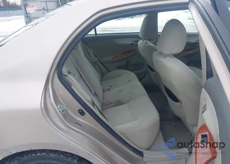 2009 Toyota Corolla Xle z USA, uszkodzony, nr VIN 2T1BU40E99C010058